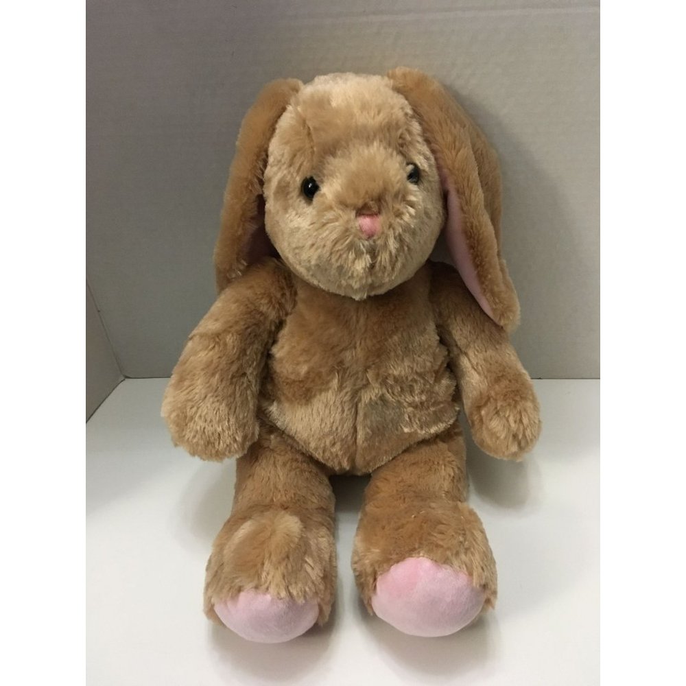 Build A Bear Pawlette Bunny Rabbit Floppy Ears 16" Tan Plush Stuffed Animal Toy